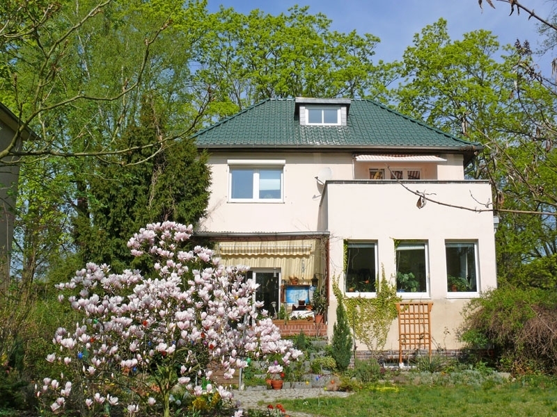 Ansicht im Frühling