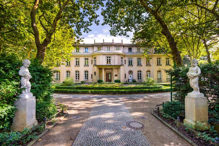 Blick auf das Wannsee Haus